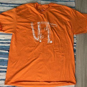 university of tennessee t shirt orange 2XL Hanes